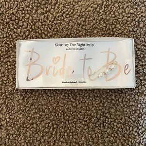 Bride To Be Sash new